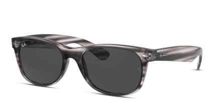 Ray-Ban RB2132 New Wayfarer Gray, Tortoise glasses - Gray / Tortoise - Angle View