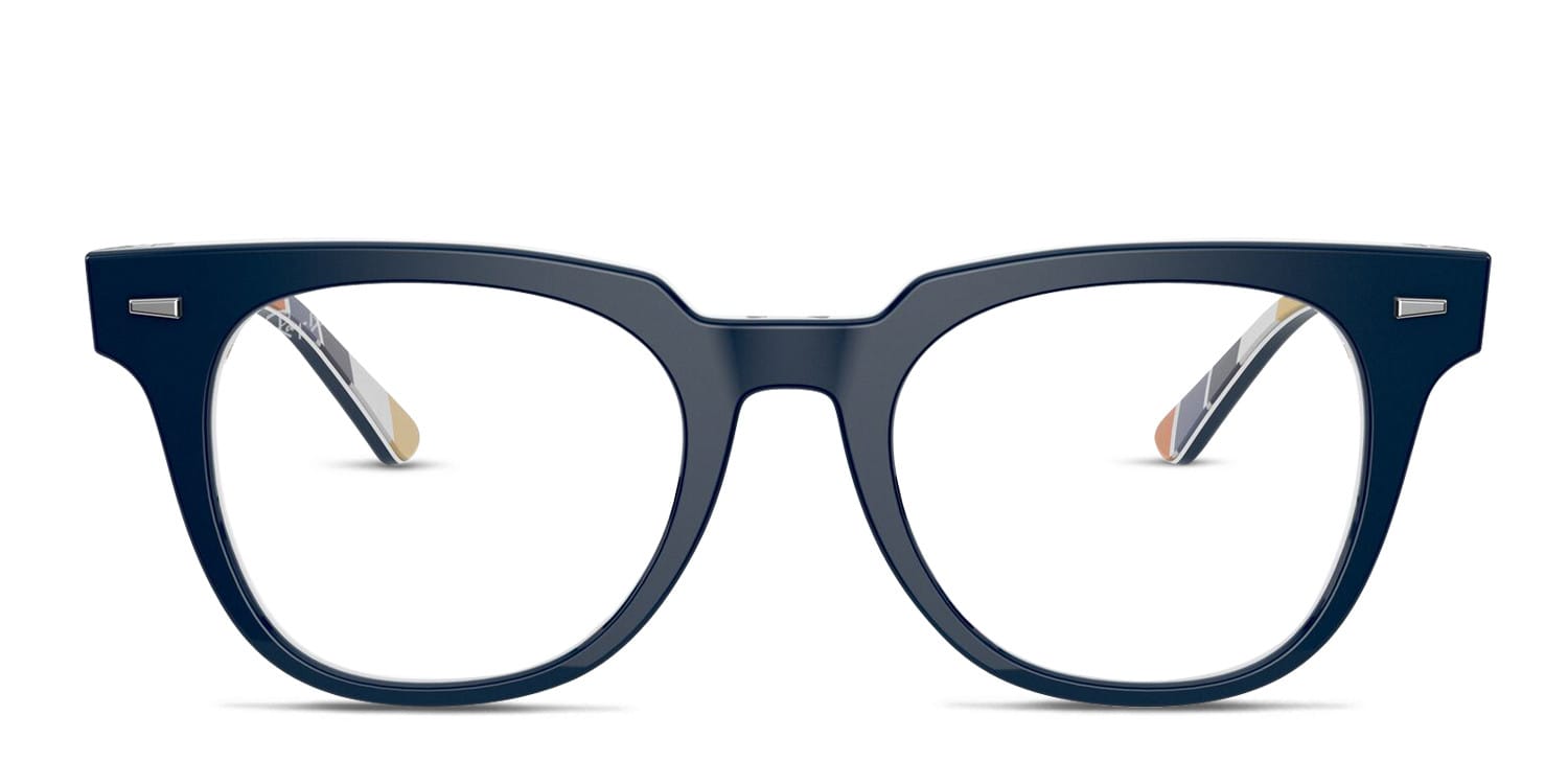 Ray-Ban RX5377 Meteor Blue/Multicolor Prescription Eyeglasses