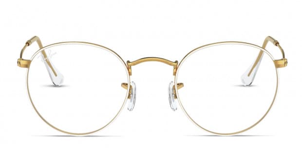 Ray ban rx3447v gold outlet