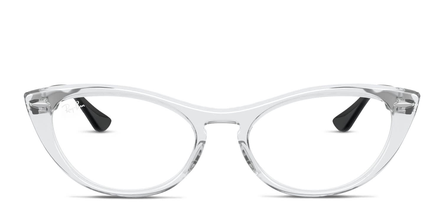 Ray-Ban RX4314V Nina Clear/Black Prescription Eyeglasses
