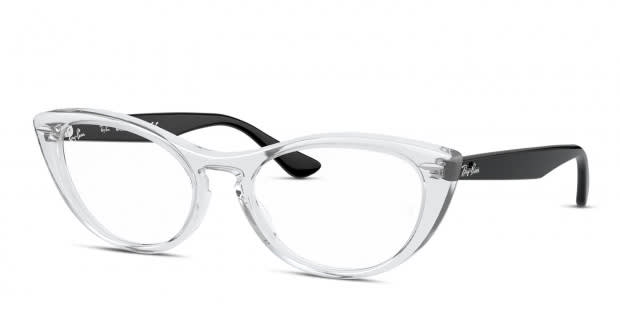 Ray Ban RX4314V Nina Clear Black Prescription Eyeglasses