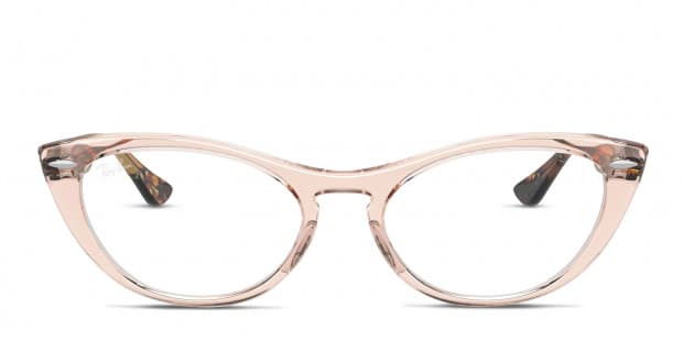 Ray Ban RX4314V Nina Brown Clear Tortoise Prescription Eyeglasses