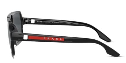 Prada Linea Rossa PS 01XS Shiny Black glasses - Shiny Black - Side View