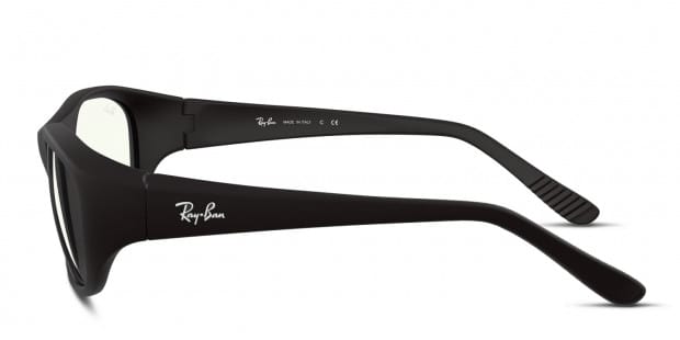 美品　RayBan DADDY-O クリア・ブルーライトカット Ray-Ban RB2016 Daddy-O black frame with clear/blue light
