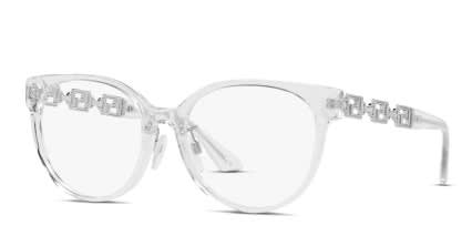 Versace VE3302D Clear glasses - Clear - Angle View