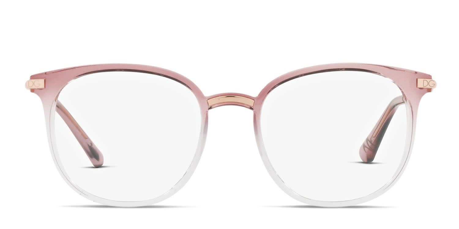 【送料,関税込】DOLCE&GABBANA メガネ DG5071 Dolce & Gabbana DG5071 Pink/Clear Eyeglasses | Includes FREE