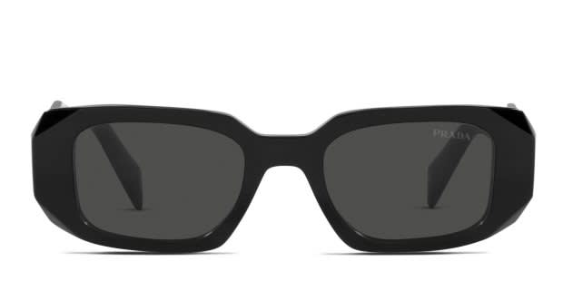 正規品　PRADA サングラス ブラック PR17WS Prada PR17WS Symbole Shiny Black Prescription Sunglasses - 50% Off