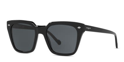 Vogue Eyewear VO5380S Shiny Black glasses - Shiny Black - Angle View