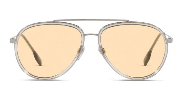 Burberry BE3125 Oliver Gunmetal Prescription Sunglasses - 50  display picture 3