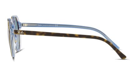 Ray-Ban RB2195 Thalia Tortoise, Blue glasses - Tortoise / Blue - Side View
