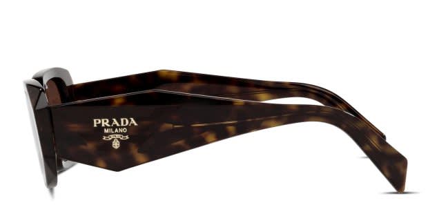 Prada PR 17WS Brown, Tortoise Prescription Sunglasses - 50  display picture 3