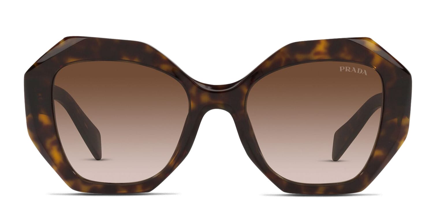 Prada PR16WS Brown , Tortoise glasses - Brown / Tortoise - Frontal View