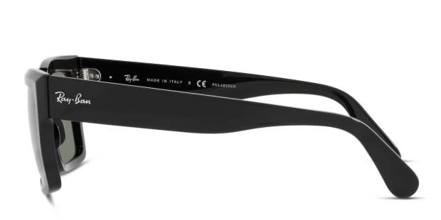 Ray-Ban RB2191 Inverness Shiny Black, Green frame with  display picture 1