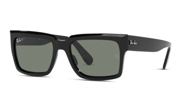 Ray-Ban RB2191 Inverness Shiny Black, Green frame with  display picture 1
