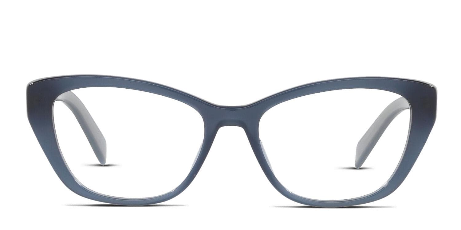 Prada PR 19WV Blue glasses - Blue - Frontal View