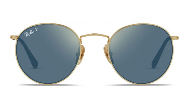 Ray ban ronde bleu clearance