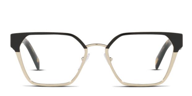 Prada PR63WV Black, Gold Prescription Eyeglasses display picture 3