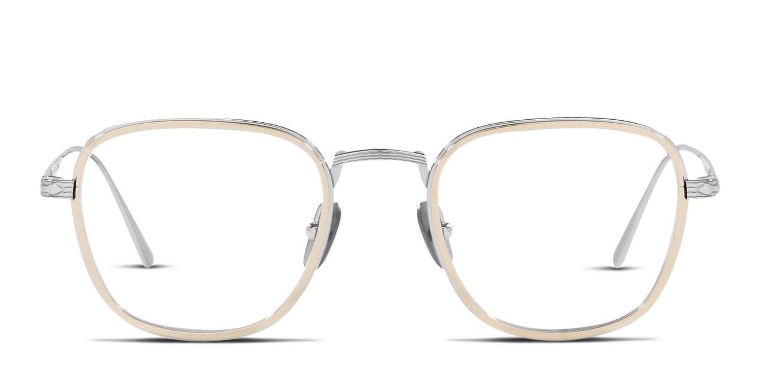 Persol PO5007VT Silver, Gold glasses - Silver / Gold - Frontal View