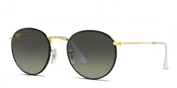 Ray ban ronde noir store