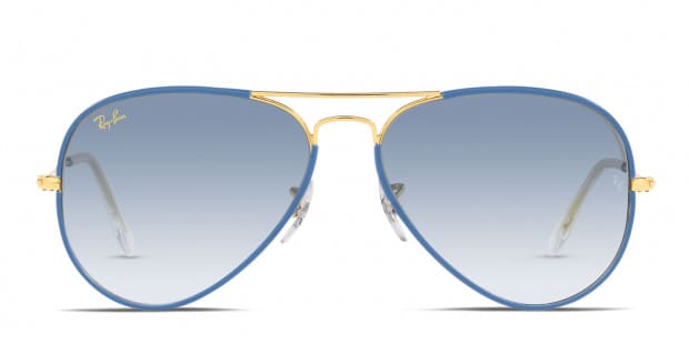 Ray ban sunglasses with blue frame online