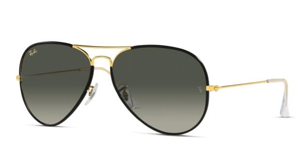 Ray-Ban RB3025JM Black, Gold Prescription Sunglasses - 50% Off Lenses