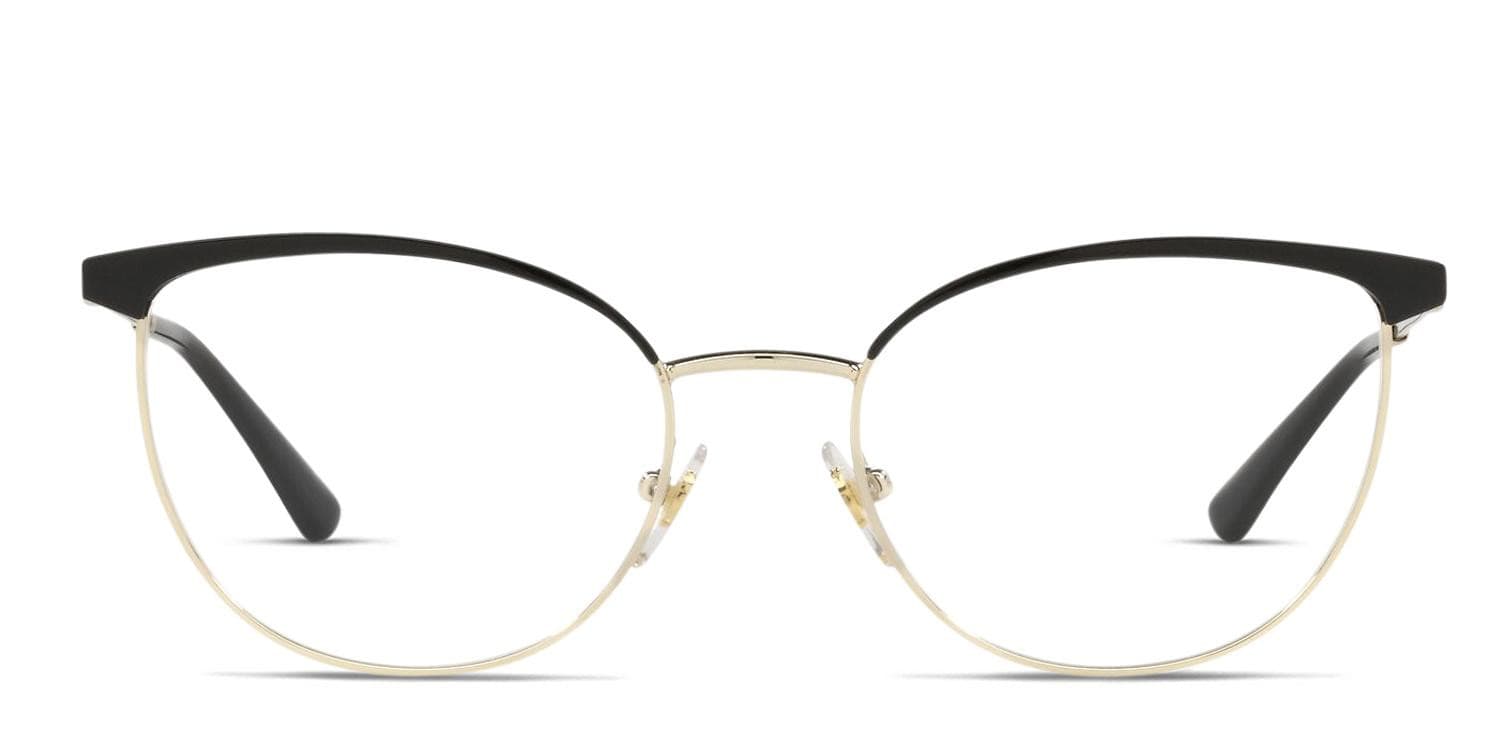 Vogue VO4208 Black, Gold glasses - Black / Gold - Frontal View