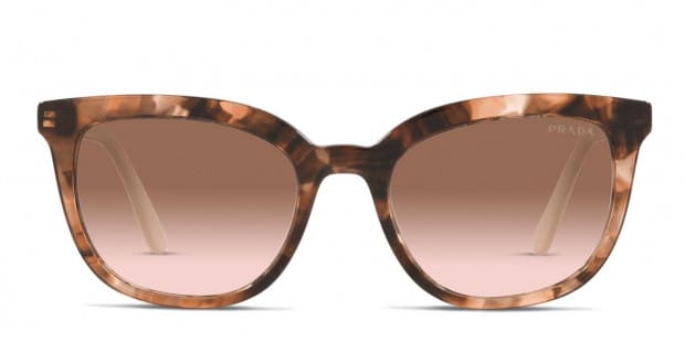 Rare Prada Blush‎ Tortoise Sunglasses Prada Sunglasses Unisex Mauve Tortoise PR15WSF-23A60B-55  main image 4