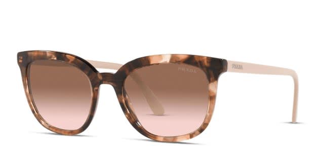 Prada PR 03XS Tortoise/Pink Prescription Sunglasses