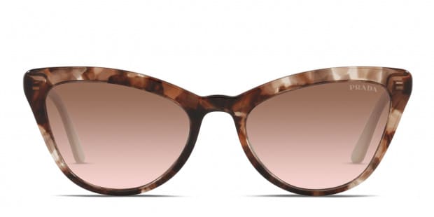 Prada PR01VS tortoise frame with brown gradient lenses. Lenses provide 100 UV protection