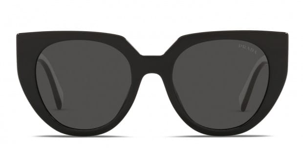 人気商品は with frame black (A) PR14WSF Prada dark Lenses lenses. grey サングラス+メガネ