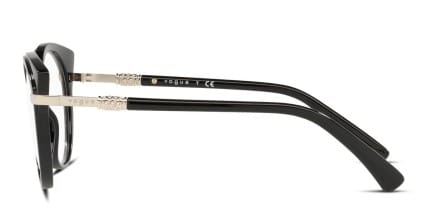Vogue VO5381B Black glasses - Shiny Black - Side View