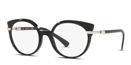 Vogue VO5381B Black glasses - Shiny Black - Angle View
