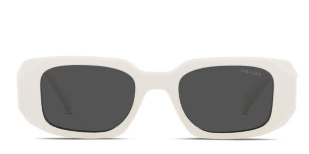 Prada PR 17WS White Prescription Sunglasses - 50% Off Lenses display picture 1