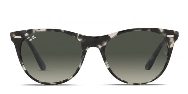 Ray Ban RB2185 Wayfarer II Tortoise Gray Sunglasses