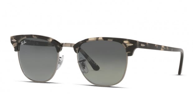 Ray-Ban RB3016 Clubmaster Gray/Tortoise/Silver