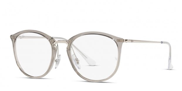 Ray Ban RX7140 Gray Silver Eyeglasses Includes FREE Rx Lenses