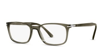 Persol 3189V Gray, Clear glasses - Gray / Clear - Angle View