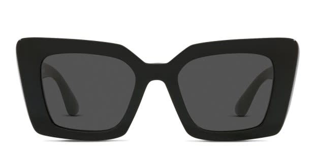 Burberry BE4344 Daisy Shiny Black Prescription Sunglasses display picture 1