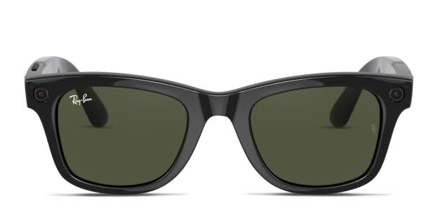 Ray-Ban  スマートサングラス Wayfarer RW4002 Ray-Ban Stories RW4002 Wayfarer black frame with dark green