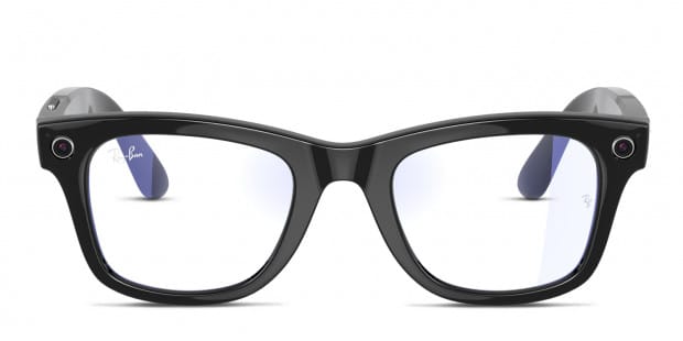 Ray-Ban Stories RW4002 Wayfarer Black frame with Clear
