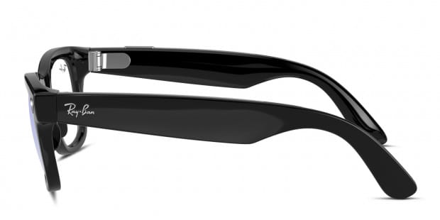 Ray-Ban Stories RW4002 Wayfarer Black frame with Clear lenses