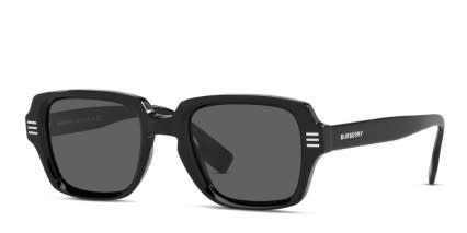 Burberry BE4349 Eldon Shiny Black glasses - Shiny Black - Angle View