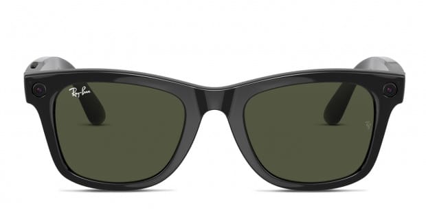 Large black wayfarer sunglasses best sale
