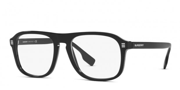 Burberry BE2350 Neville Shiny Black Prescription Eyeglasses