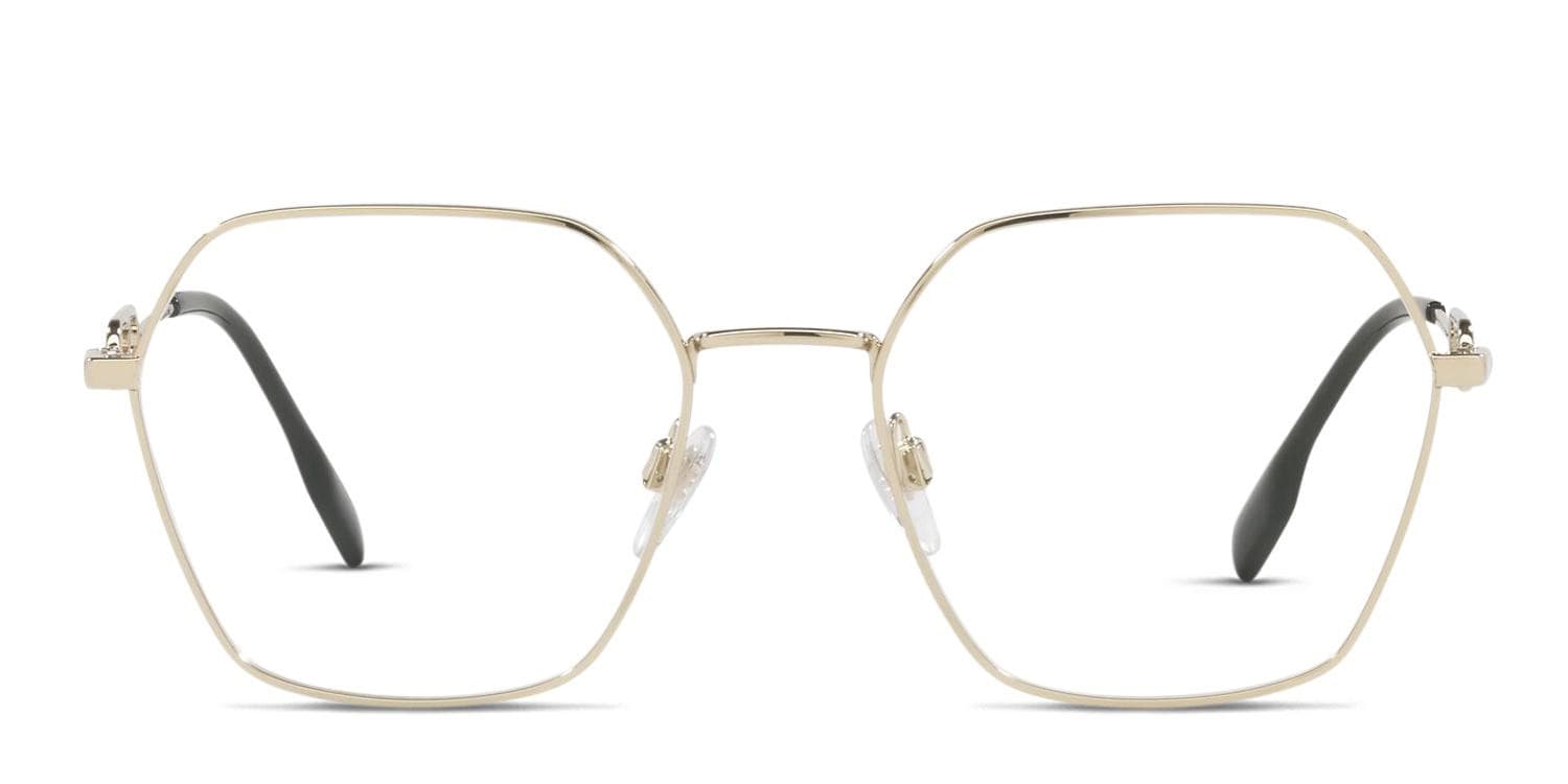 Burberry BE1361 Charley Gold Eyeglasses | Includes FREE Rx