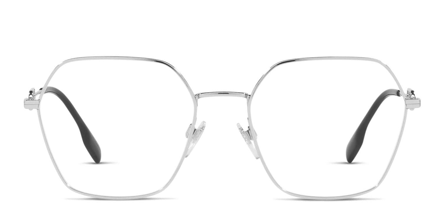 Burberry BE1361 Charley Silver Eyeglasses | Includes FREE Rx Lenses