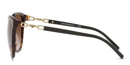 Emporio Armani EA4173 Brown, Tortoise glasses - Brown / Tortoise - Side View
