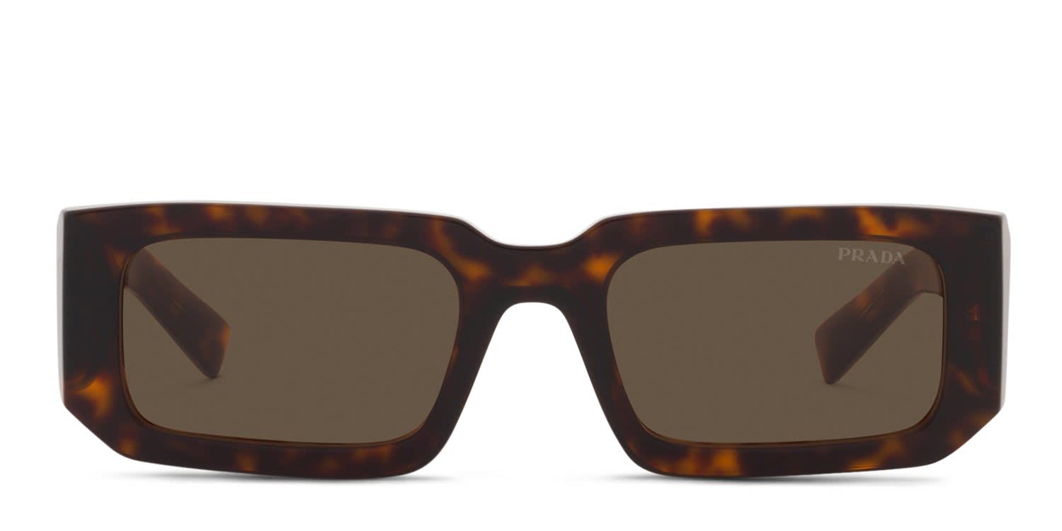 Prada PR06YS Tortoise, Brown glasses - Tortoise / Brown - Frontal View