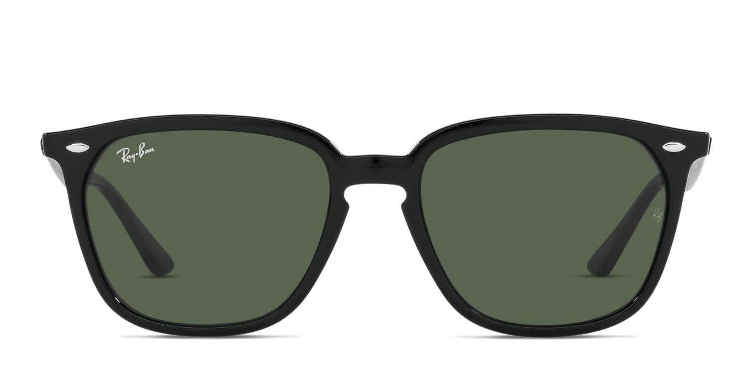 Ray-Ban RB4362 Black glasses - Black - Frontal View
