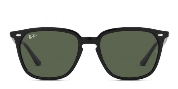 Ray Ban RB4362 Black Prescription Sunglasses 50 Off Lenses